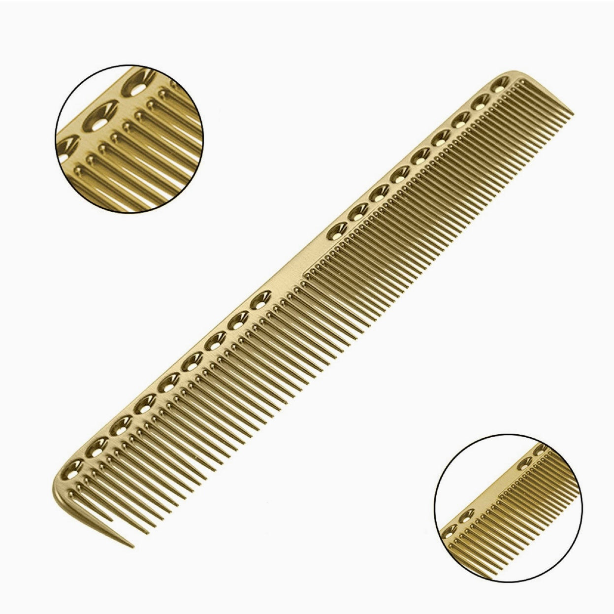 PENTE PROFISSIONAIS DE CABELO GOLD 17.8cm